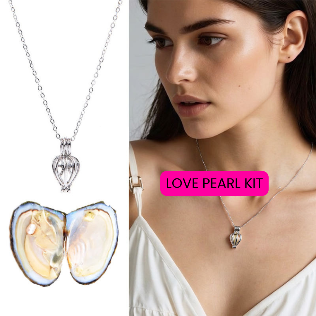 LOVE PEARL - Set ciondolo e perla a sorpresa